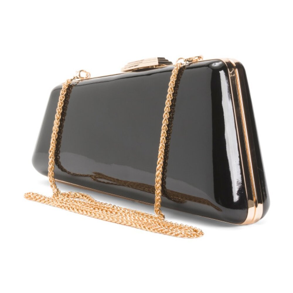 RACHEL ZOE Frame Clutch With Chain Shoulder Strap - Picture 3 of 3